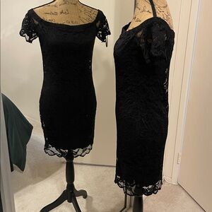 Little Black Lace Dress